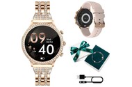 Smartwatch Manta Diamond Lusso 1.32" złoty