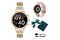 Smartwatch Manta Diamond Lusso 1.32" złoty