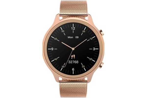 Smartwatch Garett Electronics Veronica 1.32" Złoto-stalowy