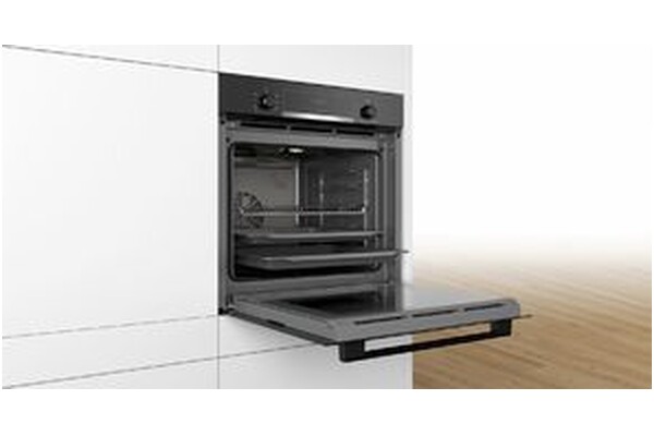 Piekarnik do zabudowy Bosch HBA533BB0 elektryczny czarny