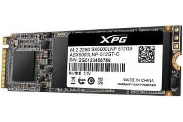 Dysk wewnętrzny Adata SX6000 XPG Pro SSD M.2 NVMe 512GB