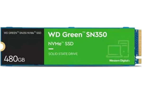 Dysk wewnętrzny WD SN350 Green SSD M.2 NVMe 480GB