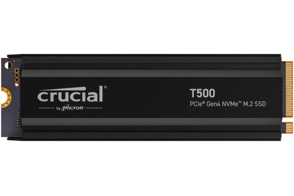 Dysk wewnętrzny Crucial T500 Heatsink SSD M.2 NVMe 2TB