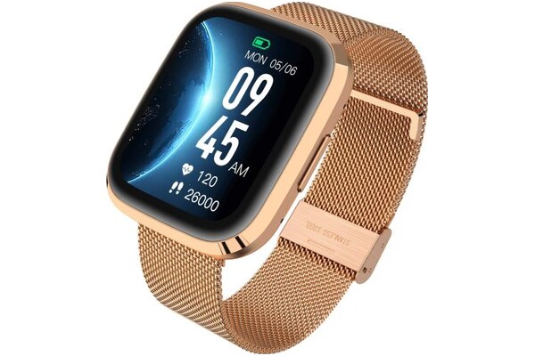 Smartwatch Garett Electronics Men Style 1.72" Złoto-stalowy