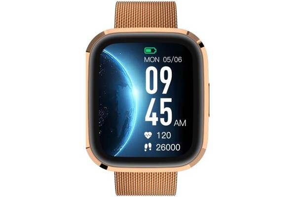 Smartwatch Garett Electronics Men Style 1.72" Złoto-stalowy