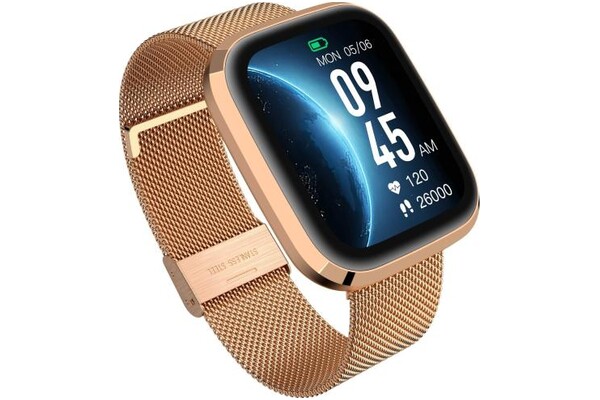 Smartwatch Garett Electronics Men Style 1.72" Złoto-stalowy