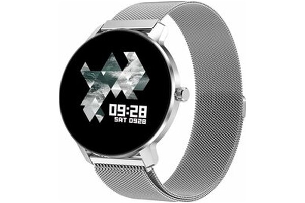 Smartwatch Bemi Ari 1.3" srebrny