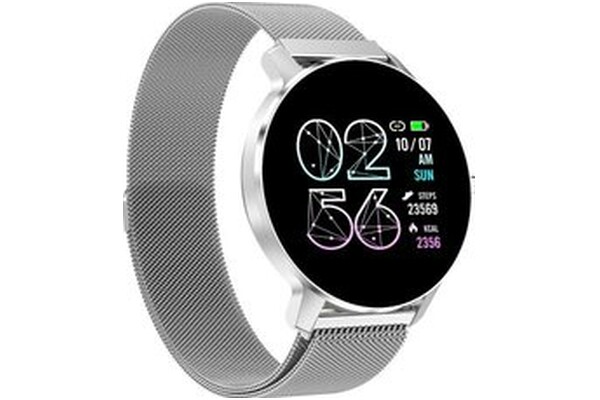 Smartwatch Bemi Ari 1.3" srebrny