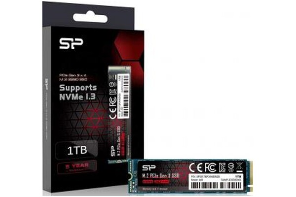 Dysk wewnętrzny Silicon Power P34A80 SSD M.2 NVMe 1TB