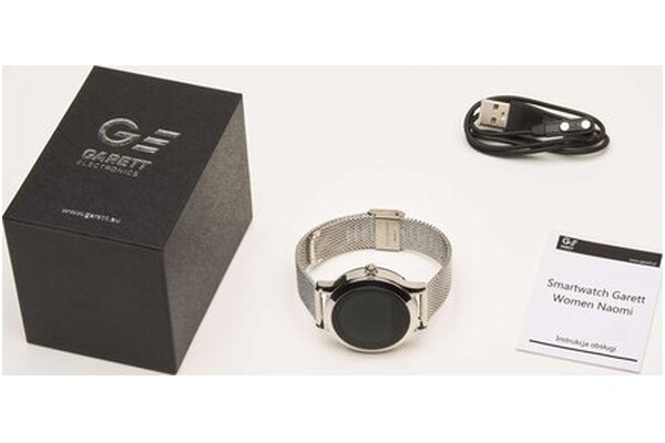 Smartwatch Garett Electronics Women Naomi 1.04" srebrny