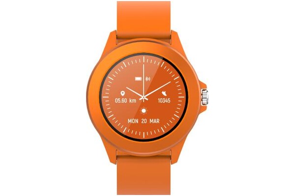 Smartwatch FOREVER CW300 Colorum 1.22" pomarańczowy