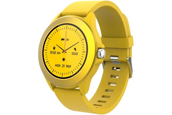 Smartwatch FOREVER CW300 Colorum 1.22" żółty