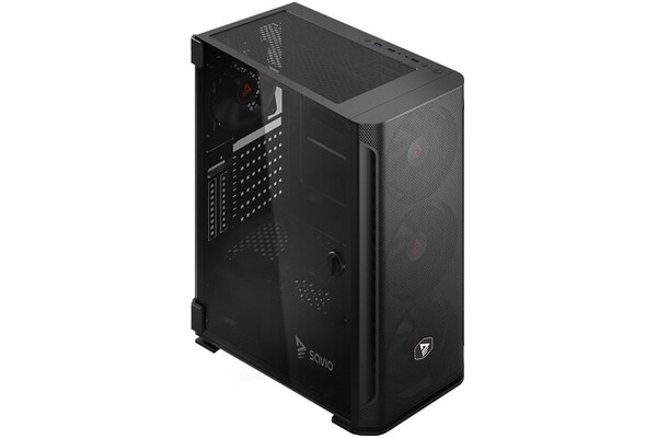 Obudowa PC SAVIO Shadow X2 Midi Tower czarny
