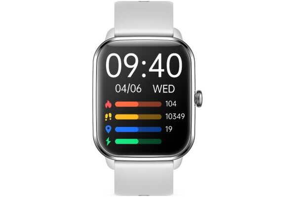 Smartwatch Niceboy Watch 3 1.85" srebrny