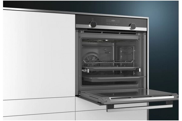 Piekarnik do zabudowy Siemens HB578G0S6 iQ500 elektryczny czarny