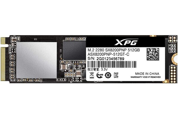 Dysk wewnętrzny Adata SX8200 XPG Pro SSD M.2 NVMe 512GB