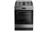 Kuchnia Beko FSM62339DXDS płyta gazowa, piekarnik elektryczny
