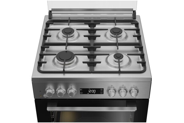 Kuchnia Beko FSM62339DXDS płyta gazowa, piekarnik elektryczny