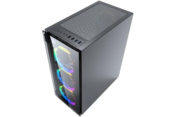 Obudowa PC Gembird Fornax 1500 Midi Tower czarny