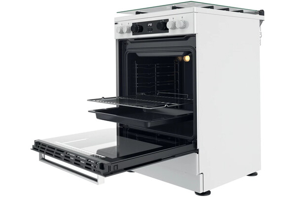 Kuchnia Whirlpool WS68G8CHWE płyta gazowa, piekarnik elektryczny
