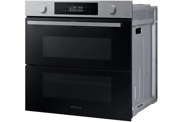 Piekarnik do zabudowy Samsung NV7B4525ZAS Dual Cook Flex elektryczny Inox-czarny