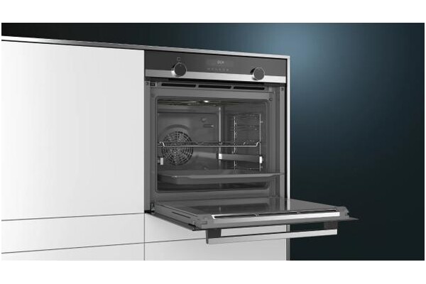 Piekarnik do zabudowy Siemens HB578A0S6 iQ500 elektryczny czarno-srebrny