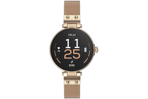 Smartwatch FOREVER SB305 Forevive Petite 1.08" różowo-złoty