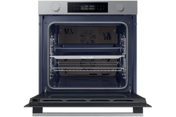 Piekarnik do zabudowy Samsung NV7B44205AS Dual Cook elektryczny srebrno-czarny