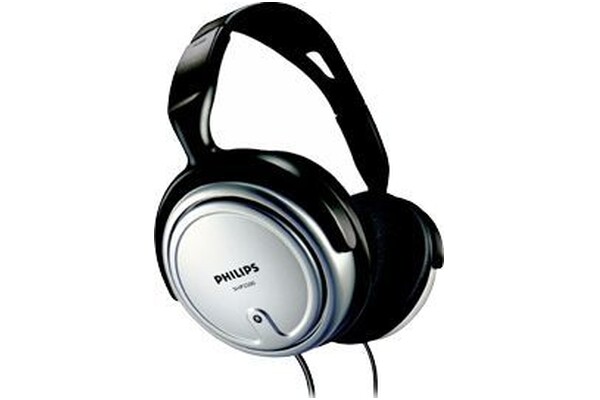 Słuchawki Philips SHP2500 Nauszne Przewodowe srebrny