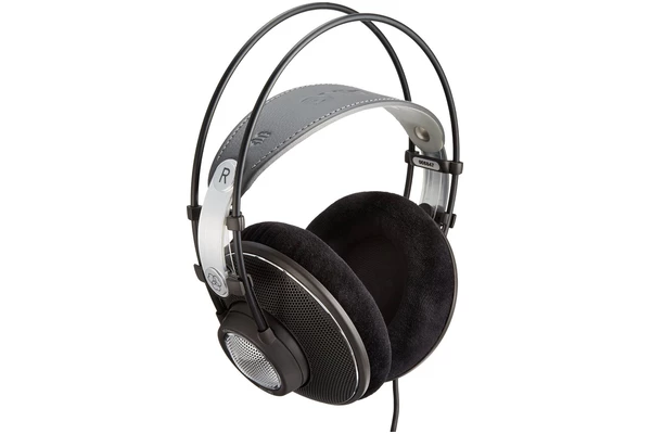 Słuchawki AKG K612 Nauszne Przewodowe srebrny