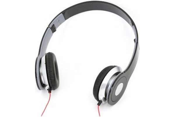 Słuchawki Omega FH4007 Audio Beat Nauszne Przewodowe czarny