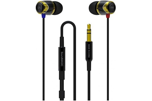 Słuchawki SoundMAGIC E10 Dokanałowe Przewodowe zielony