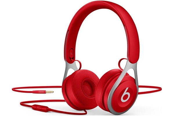 Słuchawki Apple Beats EP Nauszne Przewodowe czerwony