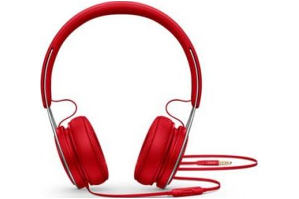 Słuchawki Apple Beats EP Nauszne Przewodowe czerwony