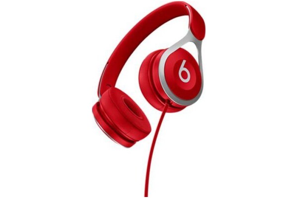 Słuchawki Apple Beats EP Nauszne Przewodowe czerwony