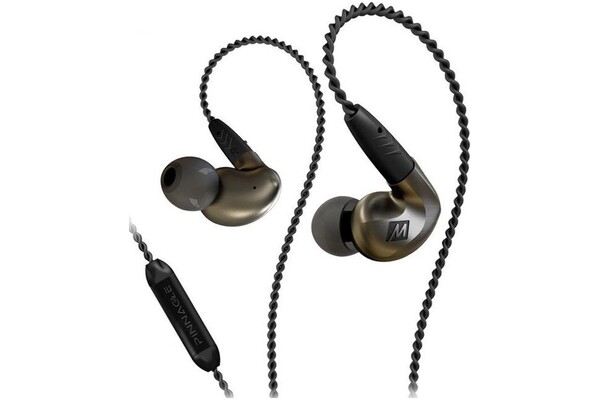 Słuchawki MEE AUDIO P1 Dokanałowe Przewodowe szary