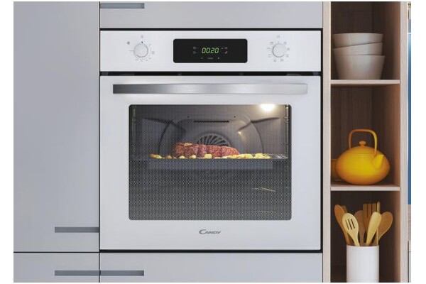 Piekarnik do zabudowy Candy FIDCB625L Idea CookLight elektryczny biało-szklany