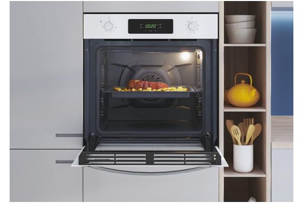 Piekarnik do zabudowy Candy FIDCB625L Idea CookLight elektryczny biało-szklany