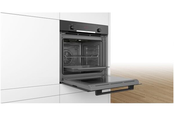 Piekarnik do zabudowy Bosch HBA534BB0 Serie 4 elektryczny czarny