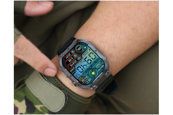 Smartwatch Denver SWC191B 1.96" czarny