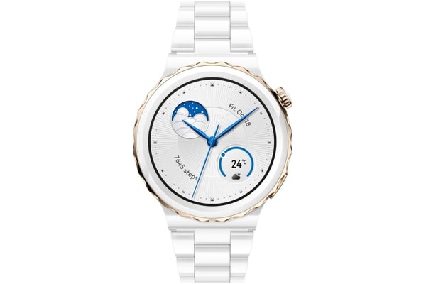 Smartwatch Huawei Watch GT 3 Elegant Pro 1.32" biało-złoty