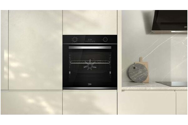 Piekarnik do zabudowy Beko BBIMM13300XPSE elektryczny czarny