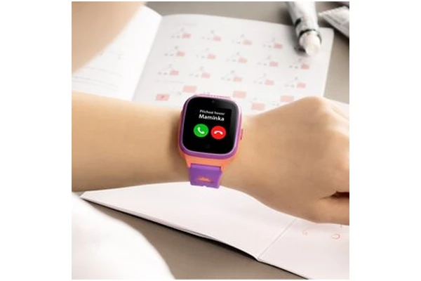 Smartwatch Niceboy Watch Kids Patrol 1.44" różowy