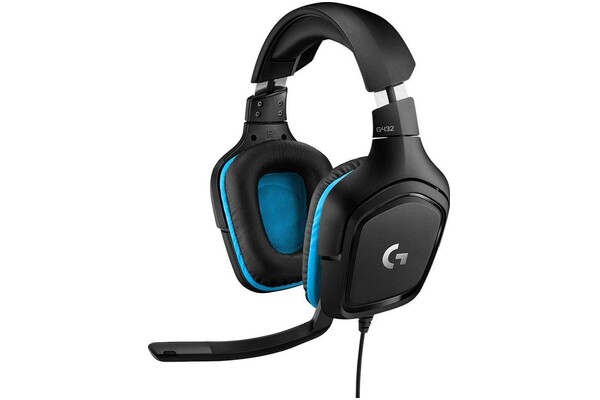 Słuchawki Logitech G432 G Pro X Nauszne Przewodowe niebieski