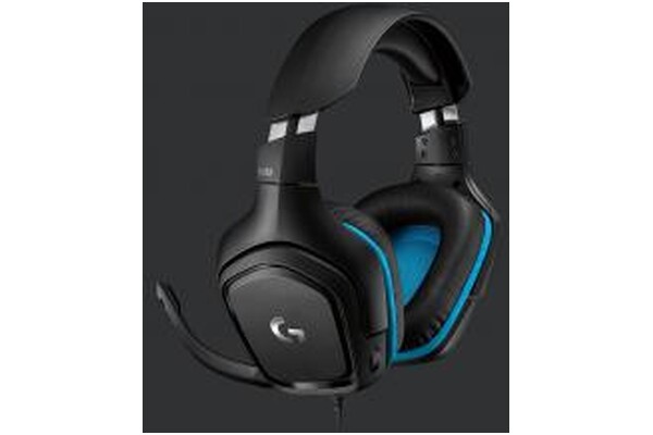 Słuchawki Logitech G432 G Pro X Nauszne Przewodowe niebieski