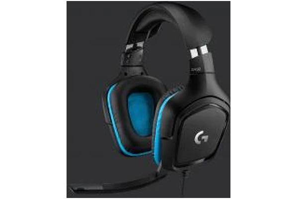 Słuchawki Logitech G432 G Pro X Nauszne Przewodowe niebieski