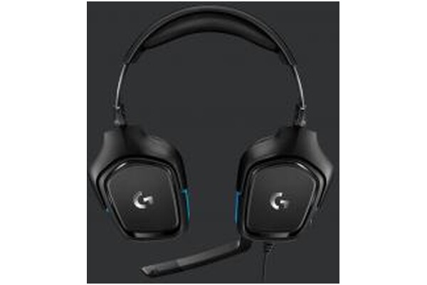 Słuchawki Logitech G432 G Pro X Nauszne Przewodowe niebieski