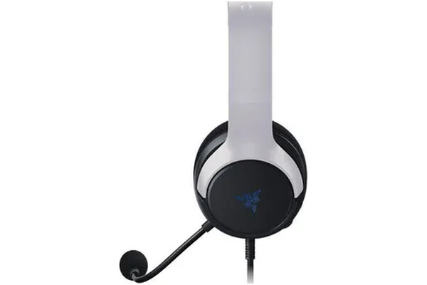 Słuchawki Razer Kaira PlayStation Nauszne Przewodowe biało-czarny