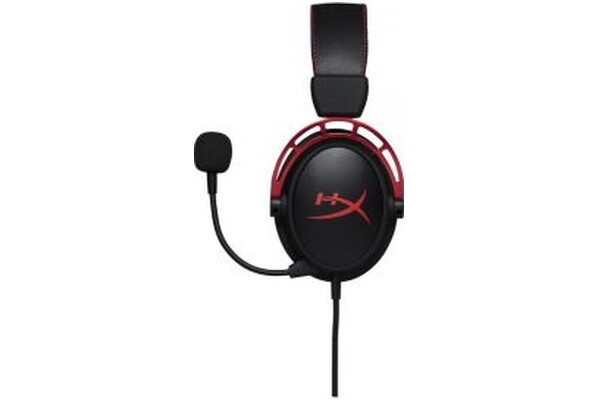 Słuchawki HYPERX Cloud Alpha Nauszne Przewodowe czerwony