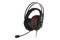 Słuchawki ASUS TUF Gaming H7 Nauszne Przewodowe czerwony